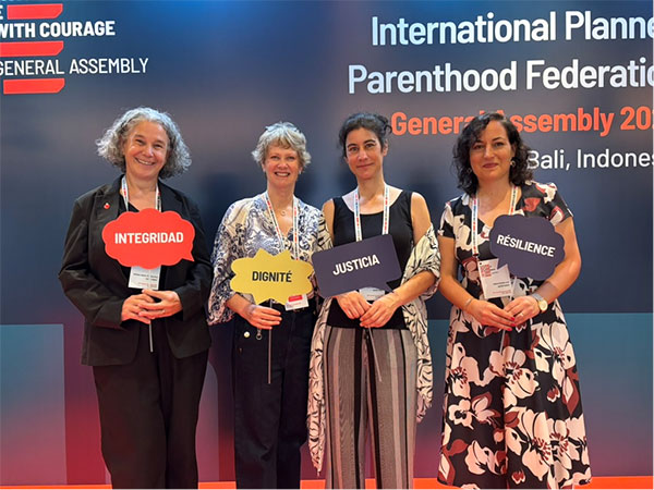 CIG interpreters at the General Assembly of the International Planned Parenthood Federation in Bali, Indonesia.  